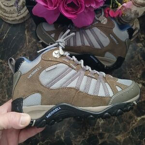 Merrell Yokota Mid Brindle Hiking/Adventure Waterproof Boots Size 6 for Women